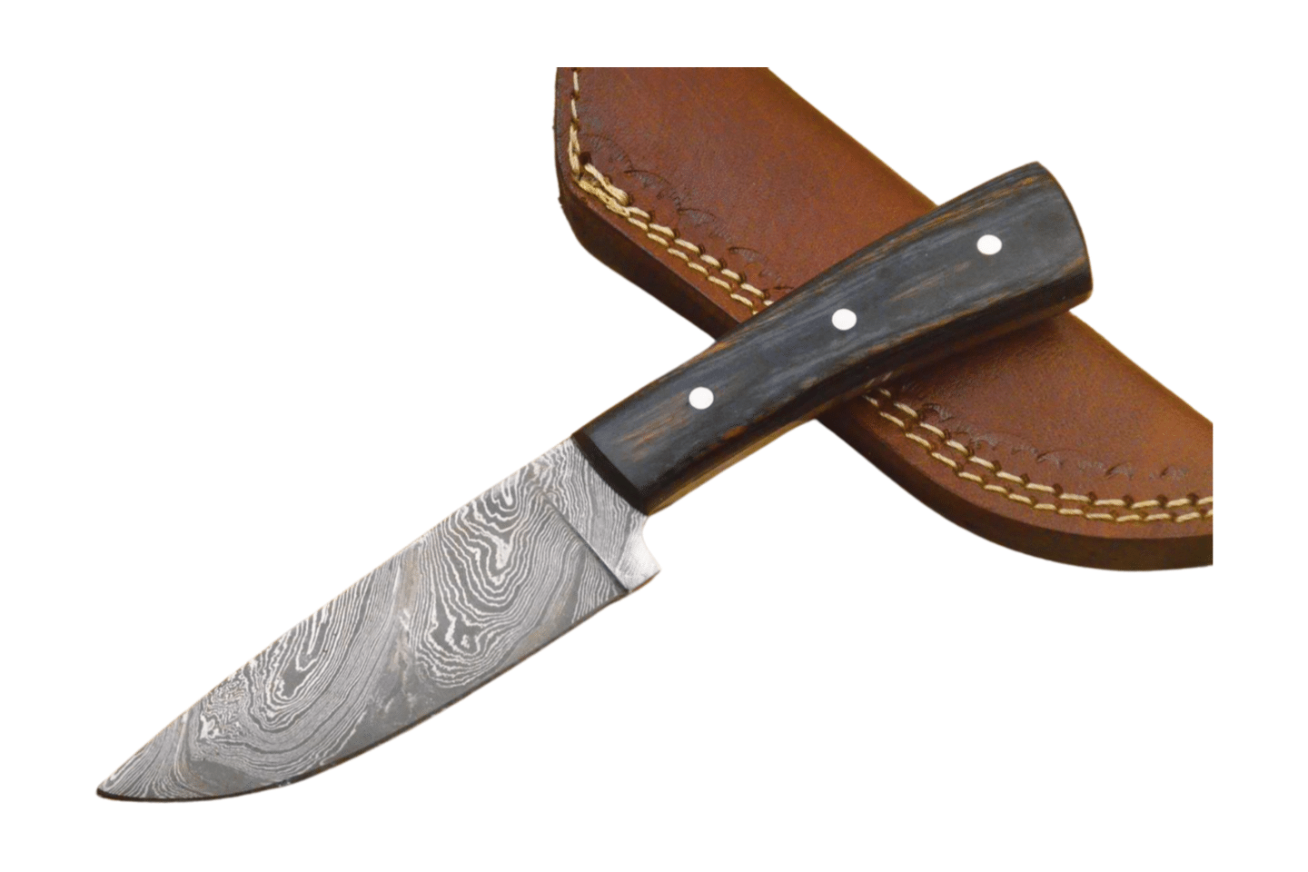 Custom Made Damascus steel Skinning Knife